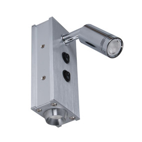 Twin-Light Indoor Wall Light With Switches - 6400K