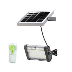 Solar Flood Light With Remote Control - 1500lm IP65 5000K 152mm Commercial Strength