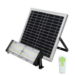 Solar Flood Light With Remote Control - 5000lm IP65 5000K 350mm Commercial Strength