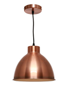 Pendant Light - Chic Dome 60W Copper