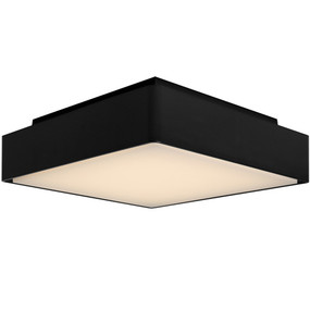 Oyster Light - Marine Grade Square 3000K 1000lm 292mm 16W IP65 Black