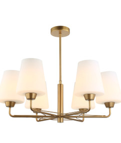 Pendant Light - Classic Sleek 530mm 72W Matt Gold