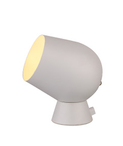Touch Lamp - Smooth Unique Shaped 175mm 25W White