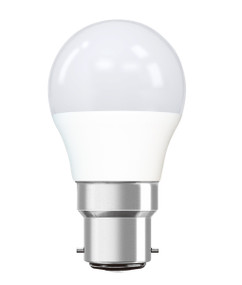 B22 Fancy Globe - Rounded 5000K 260lm 80mm 3W White