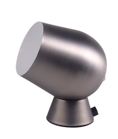 Touch Lamp - Smooth Unique Shaped 175mm 25W Pewter