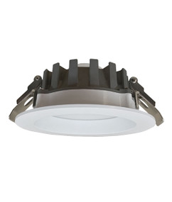 LED Downlight - Dimmable 13W 1170lm IP44 Tri Colour 125mm White Commercial Grade