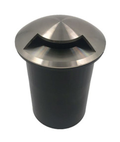 Ground Light - 12V Marine Grade 316 Stainless Steel 20W MR16 IP67 125mm 1-Way