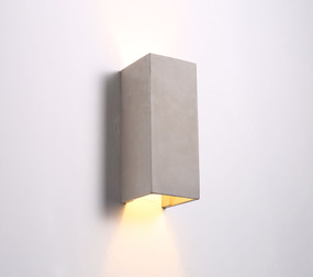 Up Down Light - Chic 3000K 500lm 300mm 5W Cement Coloured