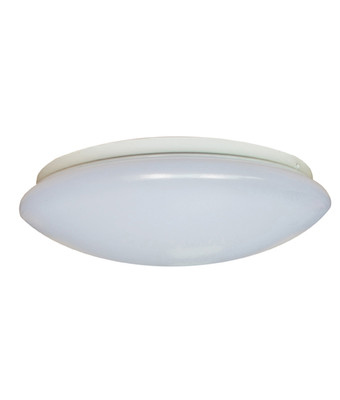 410mm Oyster Light - Round Switchable Colour Temp 24W White