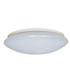 100mm Oyster Light - Round Switchable Colour Temp 18W White