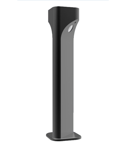 Dark Grey 50cm Bollard Light Slender 3000K 540lm 11W | Lighting Style