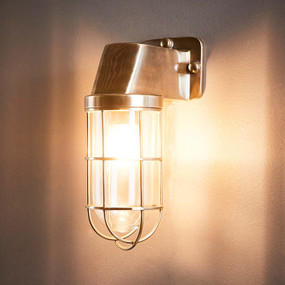 Outdoor Wall Light - Antique Brass RLN