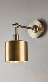Indoor Wall Light - Antique Brass PTO