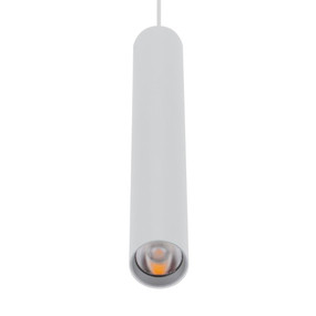 Pendant Light - Sleek Cylindrical 5000K 550lm 300mm 5W White