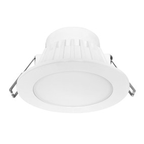 LED Downlight - Dimmable 8W 720lm IP44 3000K 115mm White