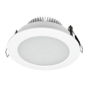 LED Downlight - Dimmable 10W IP44 Tri Colour 110mm White