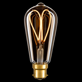 LED Vintage Filament Globe - B22 4W 130lm 130mm