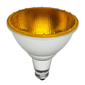 LED Coloured Globe - E27 15W 1050lm IP65 134mm Yellow