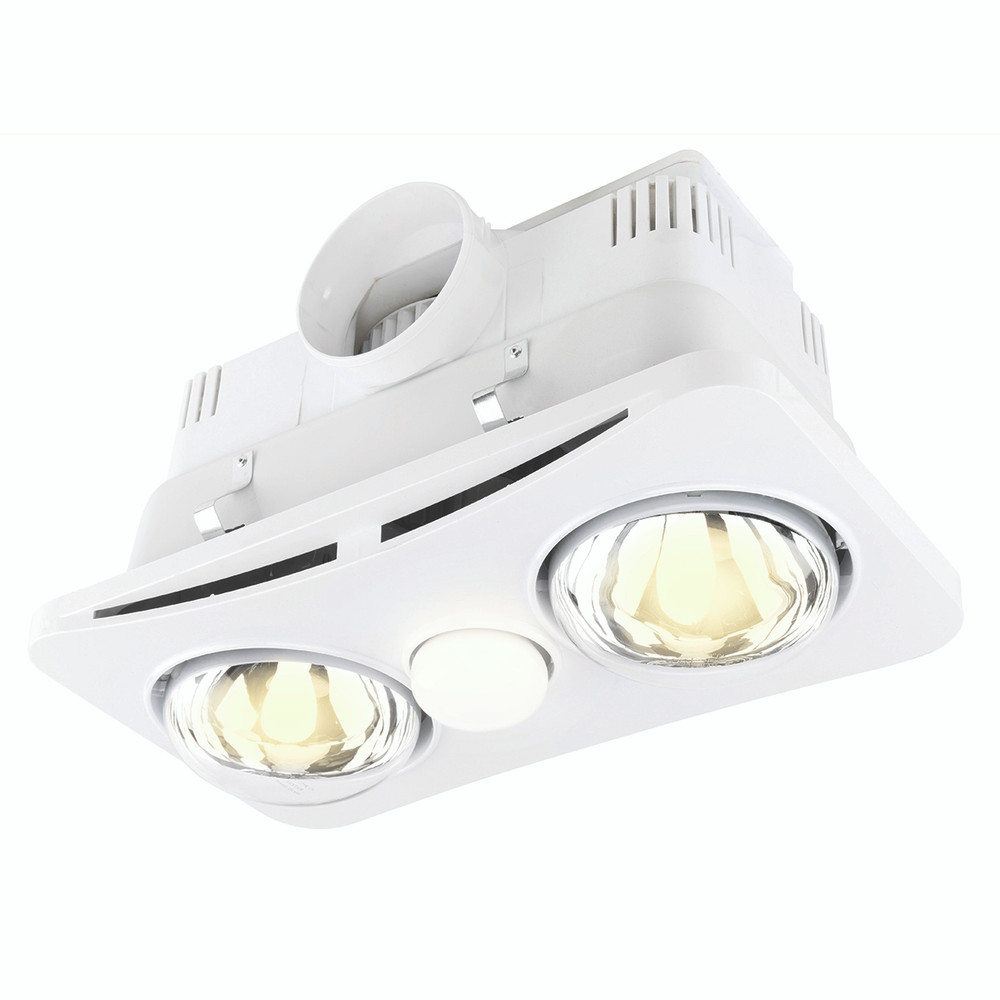 Bathroom Heater Fan Light 400mm 