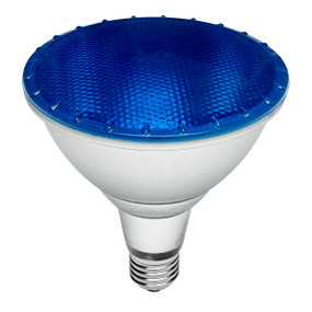 E27 PAR 38 Reflector Globe - 15W 60lm IP65 134mm Blue