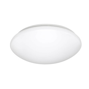 Oyster Light - 12W 950lm IP20 Tri Colour 280mm White
