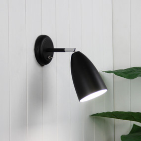 Indoor Wall Light - 42W IP20 E27 250mm Black