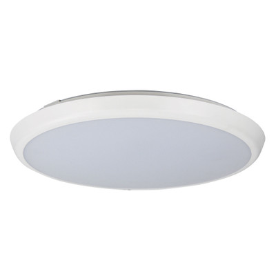 410mm Oyster Light - 30W 3000lm IP54 Tri Colour White