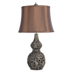 Table Lamp - Handmade 60W E27 650mm Gold