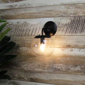 Indoor Wall Light - 40W IP20 E14 210mm Matte Black