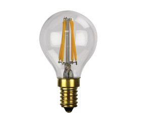 E14 LED Filament Globe - 2W 200lm E14 2700K Clear Dimmable