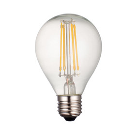 E27 LED Filament Globe - 4W 420lm E27 2700K 70mm Clear Non-Dimmable