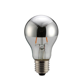 E27 LED Filament Globe - 6W 120lm E27 2700K 100mm Chrome Non-Dimmable
