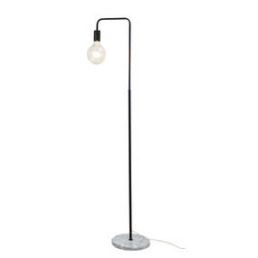 60W E27 Tall Lamp 1570mm Matte Black