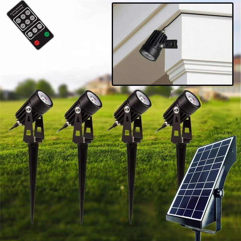 solar panel spot lights