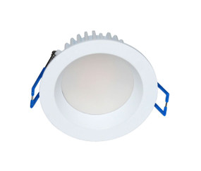 10W 800lm LED Downlight - Dimmable IP54 5000K 82mm White