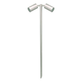 Marine Grade Spike Light - 12V 40W MR16 IP65 3000K 1000mm Chrome