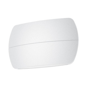 Up Down Light - Vandal Resistant 13W 500lm IP65 IK08 3000K 110mm Textured White