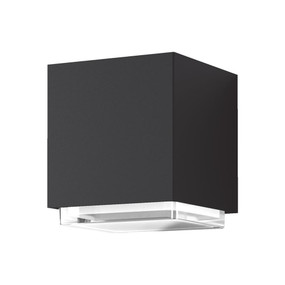 Wall Light - Vandal Resistant 10W 300lm IP65 IK08 3000K 132.5mm Black