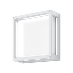 Wall Light - Vandal Resistant 12W 800lm IP65 IK08 3000K 250mm White