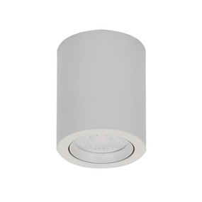 10W Surface Mounted Gimble Downlight Dimmable 955lm IP20 IK08 4000K 90mm Satin White Commercial Grade