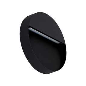 Wall Light - Vandal Resistant 9W 900lm IP65 IK08 5000K 215mm Round Black