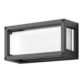 Wall Light - Vandal Resistant 7W 400lm IP65 IK08 5000K 250mm Dark Grey