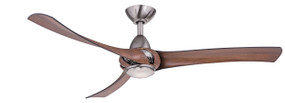 Ceiling Fan - 132cm 52in 77W Pewter 3 Speed