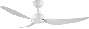Ceiling Fan With Remote - 142cm 56in 34W Matte White 8 Speed