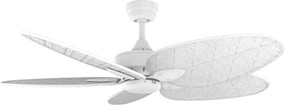 Ceiling Fan - 132cm 52in 79W Matte White 3 Speed
