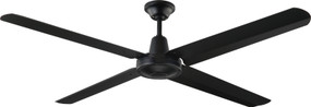 Ceiling Fan - 142cm 56in 79W Black 3 Speed