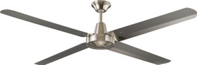 132cm 52inch Brushed Chrome 3 Speed Ceiling Fan 53W
