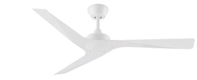 Ceiling Fan - 132cm 52in 55W White 3 Speed
