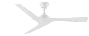 White 3 Speed Ceiling Fan 132cm 52 Inch 55W