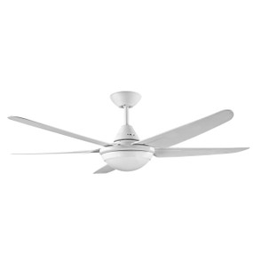 Ceiling Fan With Light - 132cm 52in 4000K 75W White 3 Speed